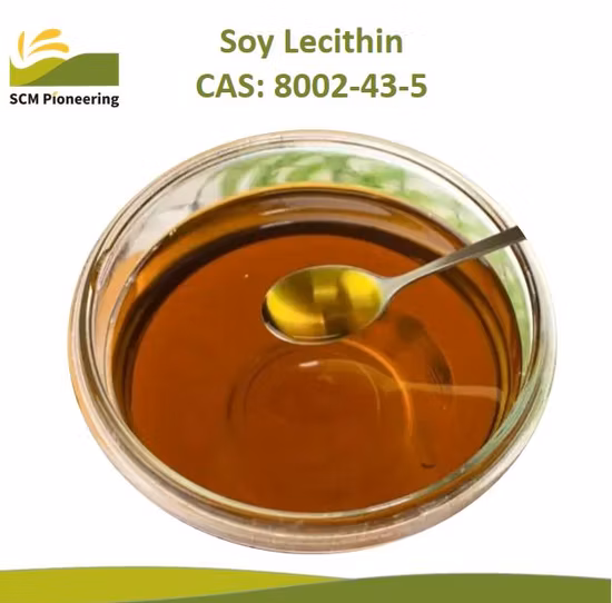 Food Grade Additives Non GMO Soya Lecithin Liquid Natural Nutrient Soybean Lecithin CAS: 8002